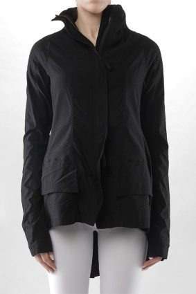 Black Label Long Zip Jacket Black