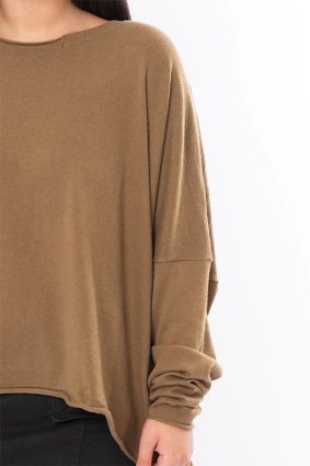 Black Label Oversize Knit Bronze