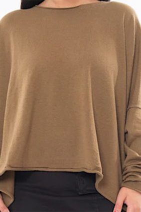 Black Label Oversize Knit Bronze