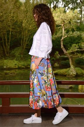 Coop Hem Fatale Skirt Cornflower