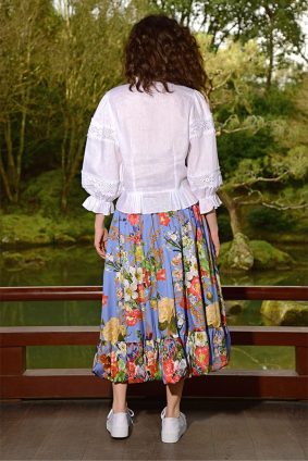 Coop Hem Fatale Skirt Cornflower