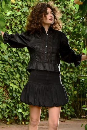 Coop Lace Age Top Black