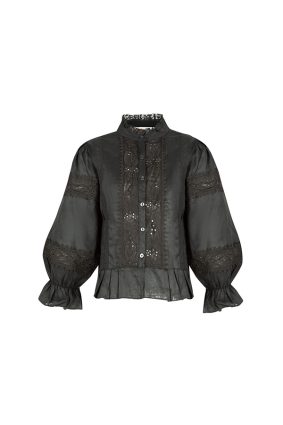 Coop Lace Age Top Black
