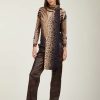Jeis Girocollo St. Animalier Knit Bronzo