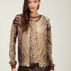Jeis Kimono MM St. Animalier Knit Bronzo