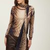 Jeis Sciarpa St. Animalier Scarf Bronzo