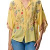 Johnny Was Roylane Blouse Soft Citron Sci