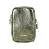 Maison Fanli Phone Pouch Metallic Khaki