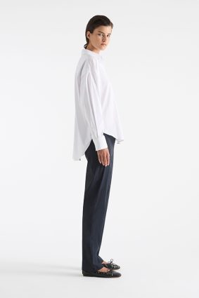 Mela Purdie Relaxed Mid Shirt White
