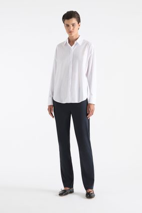 Mela Purdie Relaxed Mid Shirt White