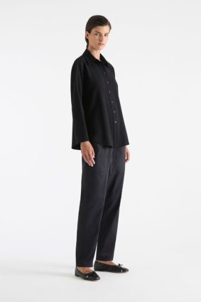 Mela Purdie Sculpt Shirt Black