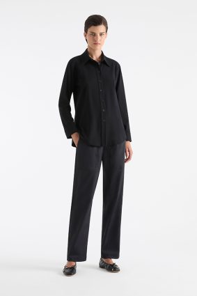 Mela Purdie Sculpt Shirt Black