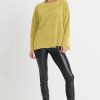 Planet Boxy Tucked T Chartreuse