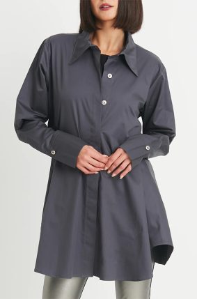 Planet Smock Shirt Obsidian