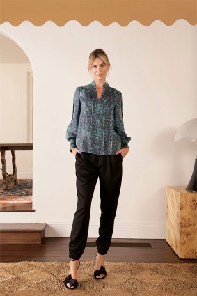 The Dreamer Label Lana Wilson Blouse Green