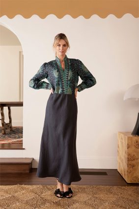 The Dreamer Label Ruby Wilson Blouse Green