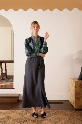 The Dreamer Label Ruby Wilson Blouse Green