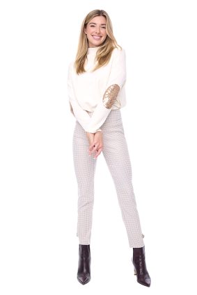 UP Glossy Techno Slim Ankle Pant Glossy