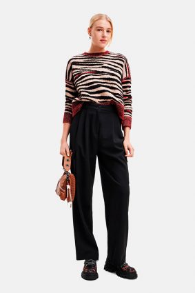 Desigual Pullover Camel