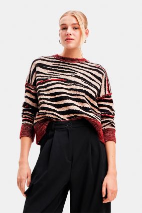 Desigual Pullover Camel