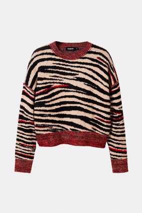 Desigual Pullover Camel