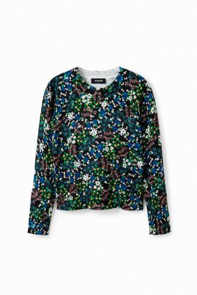 Desigual Pullover Negro