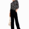 Desigual Pullover Negro White Print