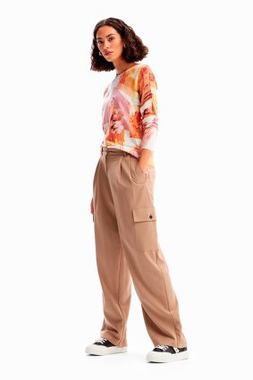 Desigual Pullover Rosa