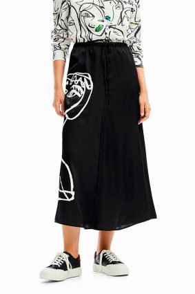 Desigual Skirt Negro