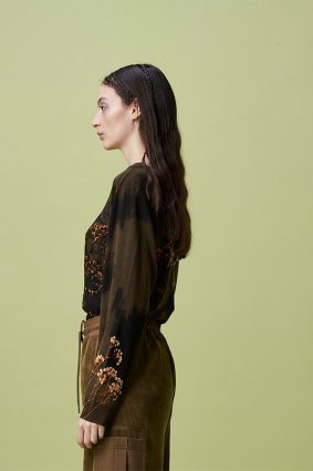 HIGH Reverb Sweater Brown