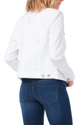 Liverpool Classic Jean Jacket Bright White