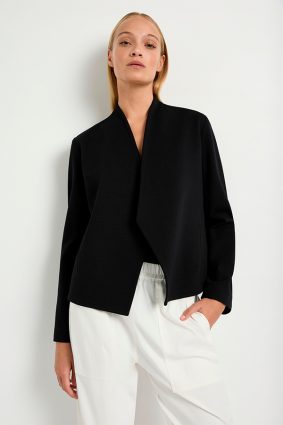 Mela Purdie Envelope Jacket Black and Audrey Tank Black