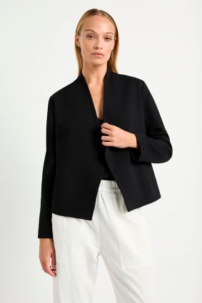 Mela Purdie Envelope Jacket Black and Audrey Tank Black