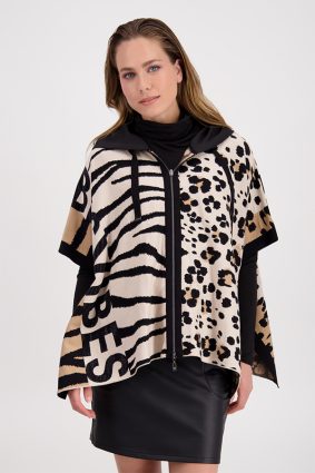 Monari Cape Animal Mix Allover Biscuit Ptn