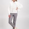 Monari Jacket Quilted & Sweat Off White