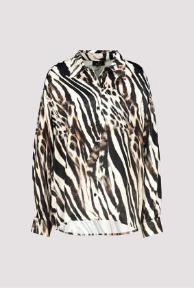 Monari Leo Shirt Blouse Biscuit Ptn