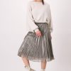 Monari Skirt Midi Pleated Thunder