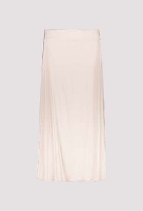 Monari Skirt Satin Midi Biscuit
