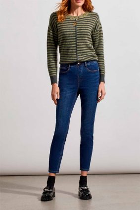 Tribal Icon Fit Pull On Jeans Bluemoon