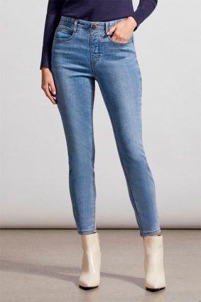 Tribal Icon Fit Pull On Jeans Lt Vintage