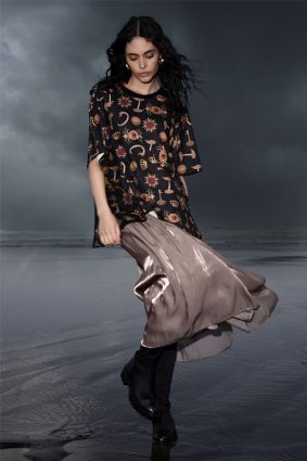 Curate Daring Diva Skirt Mushroom