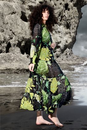 Curate Happier Than Ever Dress Green