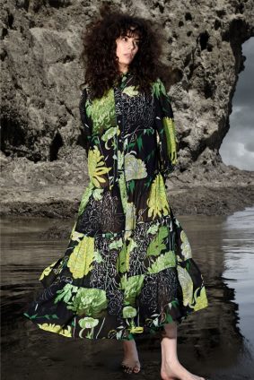 Curate Happier Than Ever Dress Green