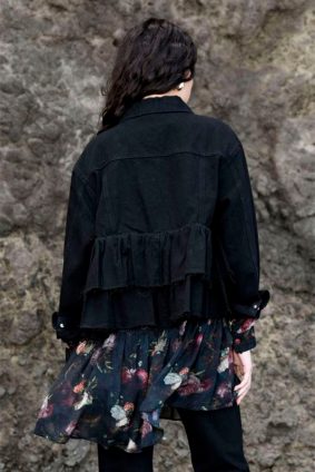 Curate Ruff-Le Morning Jacket Black