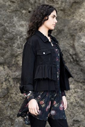 Curate Ruff-Le Morning Jacket Black