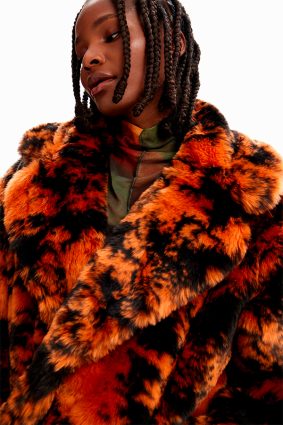 Desigual Coat Apricot