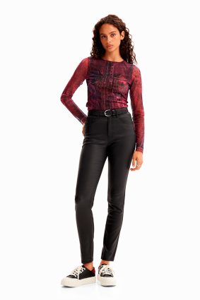 Desigual Trousers Negro