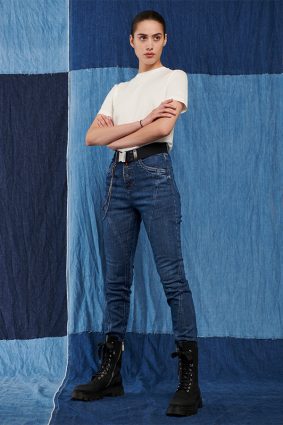 High Abscond Jean Blueberry