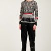 Jeis Girocollo St. Batik Knit Nero