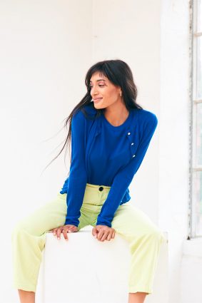 Jumper 1234 Featherweight Cardigan Navy